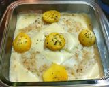 A picture of step 17 of Mango Au Gratin.