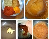 A picture of step 3 of Paneer Labadar.