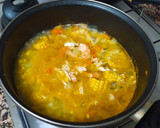 Foto del paso 3 de la receta: De re"chupe"te de pollo y langostinos