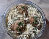 Une image de l'étape 7 de Tajine Jben ou Gratin de Poulet aux Oeufs et Fromages 🍴.