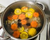 Hình bước làm 6 của món Canh gà hầm củ sen