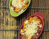 Foto langkah ke 8 dari resep Nasi Pepperoni Mentai.