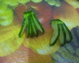 A picture of step 3 of Cucumber salad.