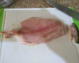 Foto del paso 1 de la receta: Ceviche de pescado con langostinos