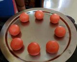 A picture of step 3 of Gulab Jamun.