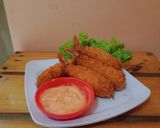 Foto langkah ke 5 dari resep Ebi Furai.