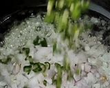 A picture of step 3 of Paneer Tahri 📌.