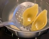 A picture of step 9 of Conchiglioni Stuffed with Creamy Salt Cod.