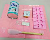 Hình bước làm 1 của món Kẹo sữa chua cho bé dưới 1 tuổi