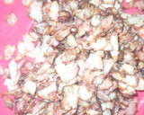 Foto del paso 2 de la receta: Ensalada de espinacas con tocino a la voladora