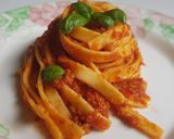 Foto del passaggio 2 della ricetta Tagliatelle al basilico