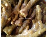 Foto langkah ke 3 dari resep 180. Ceker Kecap.