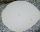 A picture of step 1 of کرسپی پراٹھا.