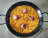Foto del paso 7 de la receta: Arroz con pelota y caldo de cocido en paella