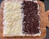 Foto langkah ke 6 dari resep Bolu jadul keju coklat.