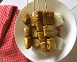 Foto langkah ke 2 dari resep Sate Tahu&Tempe Bumbu Sate Padang.