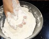 A picture of step 1 of Aloo kachori.