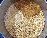 A picture of step 2 of Dal Palak.