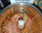 A picture of step 3 of Chapli Kabab.