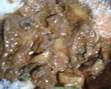A picture of step 4 of Beef Biryani.