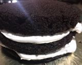 A picture of step 1 of 75th Independence Day Cake.