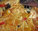 Foto langkah ke 7 dari resep Tumis Pepaya Muda.