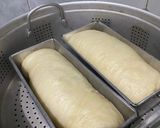 Foto langkah ke 5 dari resep Roti Kukus Pontianak Original: Roti Tanpa Mixer dan Oven.