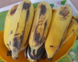 Hình bước làm 1 của món Chuối nướng