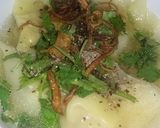 Hình bước làm 6 của món Hoành thánh