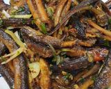 Foto langkah ke 4 dari resep Sambal Belut Cabai Hijau.