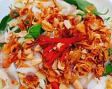 Hình bước làm 4 của món Gỏi bồn bồn tai heo
