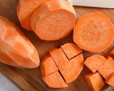 A picture of step 2 of Vegan Cheesy Vegetable Bake.