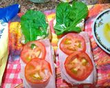 Foto del paso 2 de la receta: Sándwich DE PAN INTEGRAL CON JAMÓN, RÚCULA, TOMATE Y ACEITUNAS 🥳🤪🥳🤪🥳🤪💚💚💚💚😛😃🥳💪💪💪💫💋💫💫💫💋💋💋🙏