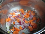 Solomillo al curry con pera y manzana