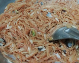 A picture of step 5 of Meethi Semiya.