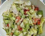 Hình bước làm 3 của món Salad sốt mè rang