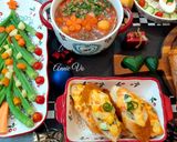 Hình bước làm 8 của món Bữa tiệc Giáng Sinh nhiều màu sắc