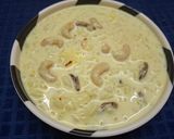 A picture of step 4 of Poha Kheer or Chirer Amrita Bhog.