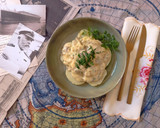Foto del paso 14 de la receta: Receta Histórica - SS LAHN: Potatoes à La Poulette (1900) // Patatas a la Poulette