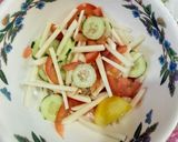 Gambar langkah 4 resipi 👩‍🍳Salad Sengkuang Timun.