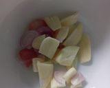 Foto langkah ke 2 dari resep Bening bayam bumbu cemplung.