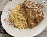 Rókagombás pörkölt recept fázis 3 fotója