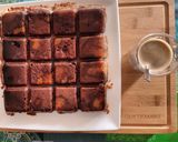 Une image de l'étape 2 de Brownie Tourbillon Aux Éclats de Caramels.