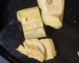 A picture of step 6 of Vegan Pumpkin pie.