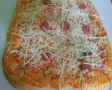 Foto langkah ke 11 dari resep Ide usaha jualan rumahan Pizza bantal isi keju lumer, no mixer, no mozzarella.