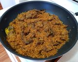 A picture of step 3 of Serundeng Daging (BEEF SERUNDENG).