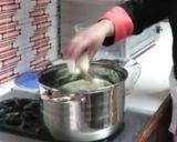 A picture of step 2 of Arroz con Leche.