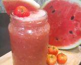 รูปขั้นตอนการทำที่ 4 ของ 🍒เชอร์รี่ออสซี่ในสวนไทย 🍉แตงโมปั่น