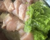 Une image de l'étape 2 de Brochettes blanc poulet.