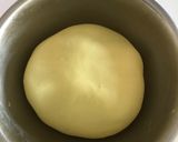 Foto langkah ke 5 dari resep Roti Sobek Pandan, metode autolyse.